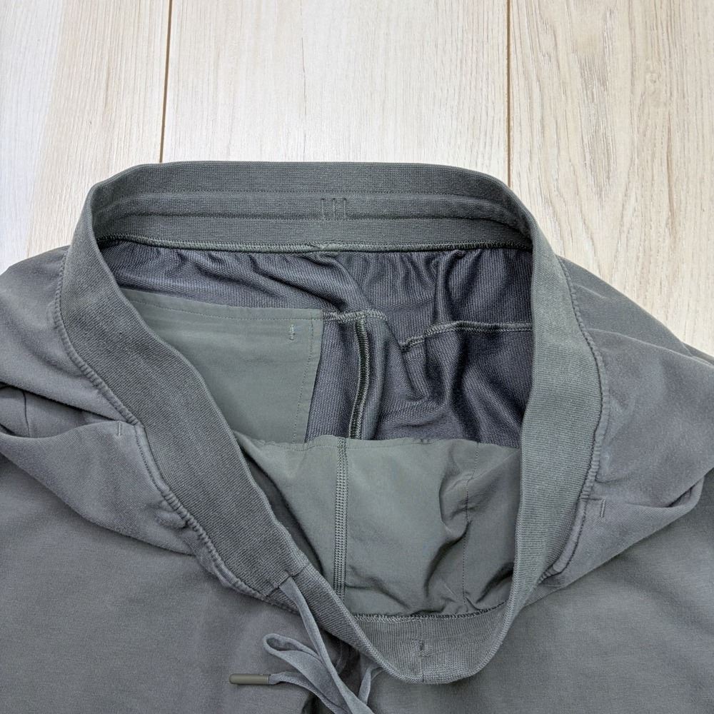 Lululemon Mens Large City Sweat Joggers Olive Green Active Sweatpants - Picture 5 of 10